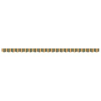 Luifeldoek volant Groen en Geel 480 x 20 cm Polyester 4