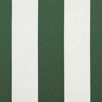 Luifeldoek volant Groen en Wit 230 x 20 cm Polyester 7