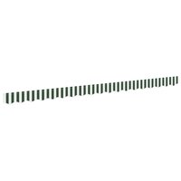 Luifeldoek volant Groen en Wit 380 x 20 cm Polyester 2