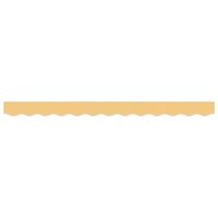 Luifeldoek volant Zand 329 x 20 cm Polyester 3