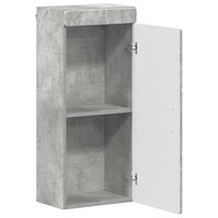 Badkamerwandkast TULUM Beton Grijs 37 x 24,5 x 86 cm 5