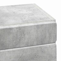 Badkamerwandkast TULUM Beton Grijs 37 x 24,5 x 86 cm 9