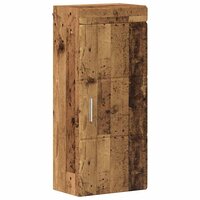 Badkamerwandkast TULUM Oudhout 37 x 24,5 x 86 cm Bewerkt hout 2