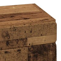 Badkamerwandkast TULUM Oudhout 37 x 24,5 x 86 cm Bewerkt hout 9
