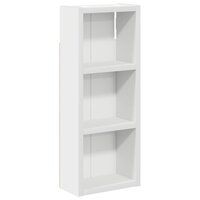 Badkamerwandkast Wit 20 x 10 x 50 cm Geconstrueerd hout 2
