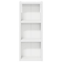 Badkamerwandkast Wit 20 x 10 x 50 cm Geconstrueerd hout 6