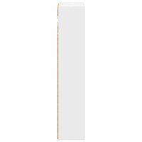 Badkamerwandkast Wit 20 x 10 x 50 cm Geconstrueerd hout 7