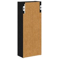 Badkamerwandkast Zwarte Eik 20 x 10 x 50 cm Geconstrueerd hout 8