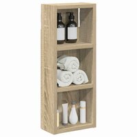 Badkamerwandkast Sonoma Eiken 20 x 10 x 50 cm 3