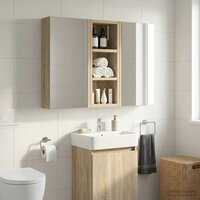 Badkamerwandkast Sonoma Eiken 20 x 10 x 50 cm 4