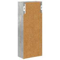 Badkamerwandkast Beton Grijs 20 x 10 x 50 cm 8