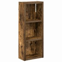 Badkamerwandkast Gerookte Eik 20 x 10 x 50 cm 2