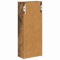 Badkamerwandkast Gerookte Eik 20 x 10 x 50 cm 8