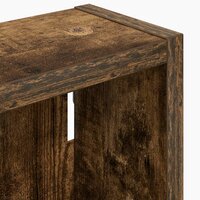 Badkamerwandkast Gerookte Eik 20 x 10 x 50 cm 9