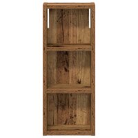 Badkamerwandkast Oudhout 20 x 10 x 50 cm Geconstrueerd hout 6