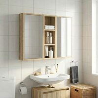 Badkamerwandkast Sonoma Eiken 20 x 10 x 60,5 cm 4