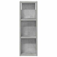 Badkamerwandkast Beton Grijs 20 x 10 x 60,5 cm 6