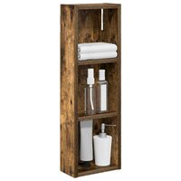 Badkamerwandkast Gerookte Eik 20 x 10 x 60,5 cm 3
