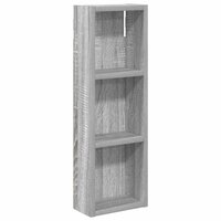 Badkamerwandkast Grijze Sonoma 20 x 10 x 60,5 cm 2