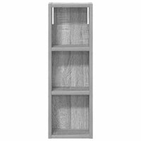 Badkamerwandkast Grijze Sonoma 20 x 10 x 60,5 cm 6