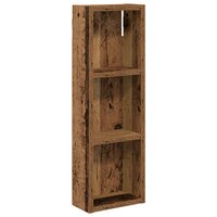 Badkamerwandkast Oudhout 20 x 10 x 60,5 cm Geconstrueerd hout 2