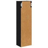 Badkamerwandkast Zwarte Eik 20 x 14 x 70 cm Geconstrueerd hout 8