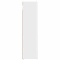 Badkamerwandkast Wit 20 x 16 x 62,5 cm Geconstrueerd hout 7