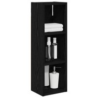 Badkamerwandkast Zwarte Eik 20 x 16 x 62,5 cm 3