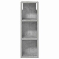 Badkamerwandkast Beton Grijs 20 x 16 x 62,5 cm 6