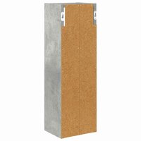 Badkamerwandkast Beton Grijs 20 x 16 x 62,5 cm 8