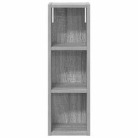 Badkamerwandkast Grijze Sonoma 20 x 16 x 62,5 cm 6