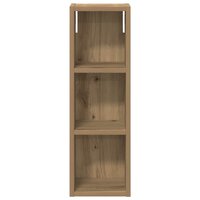Badkamerwandkast Ambachtelijk eiken 20 x 16 x 62,5 cm 6