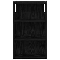 Badkamerwandkast Zwarte Eik 30 x 10 x 50 cm Geconstrueerd hout 6