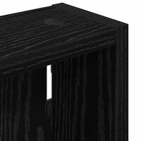 Badkamerwandkast Zwarte Eik 30 x 10 x 50 cm Geconstrueerd hout 9