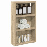Badkamerwandkast Sonoma Eiken 30 x 10 x 50 cm 3