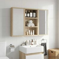 Badkamerwandkast Sonoma Eiken 30 x 10 x 50 cm 4