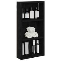 Badkamerwandkast Zwarte Eik 30 x 10 x 60,5 cm 3