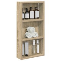Badkamerwandkast Sonoma Eiken 30 x 10 x 60,5 cm 3