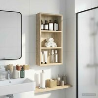 Badkamerwandkast Sonoma Eiken 30 x 10 x 60,5 cm 5