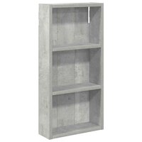Badkamerwandkast Beton Grijs 30 x 10 x 60,5 cm 2