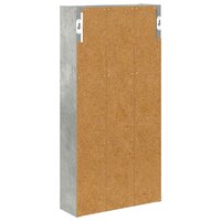 Badkamerwandkast Beton Grijs 30 x 10 x 60,5 cm 8