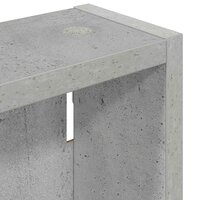 Badkamerwandkast Beton Grijs 30 x 10 x 60,5 cm 9