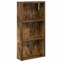 Badkamerwandkast Gerookte Eik 30 x 10 x 60,5 cm 2
