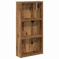 Badkamerwandkast Oudhout 30 x 10 x 60,5 cm Geconstrueerd hout 2