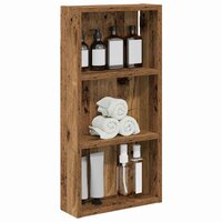 Badkamerwandkast Oudhout 30 x 10 x 60,5 cm Geconstrueerd hout 3