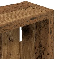 Badkamerwandkast Oudhout 30 x 10 x 60,5 cm Geconstrueerd hout 8