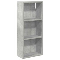 Badkamerwandkast Beton Grijs 30 x 14 x 70 cm 2