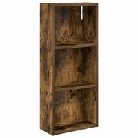 Badkamerwandkast Gerookte Eik 30 x 14 x 70 cm 2