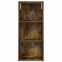 Badkamerwandkast Gerookte Eik 30 x 14 x 70 cm 6