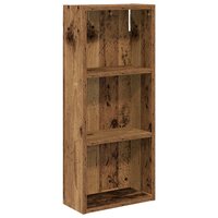 Badkamerwandkast Oudhout 30 x 14 x 70 cm Geconstrueerd hout 2